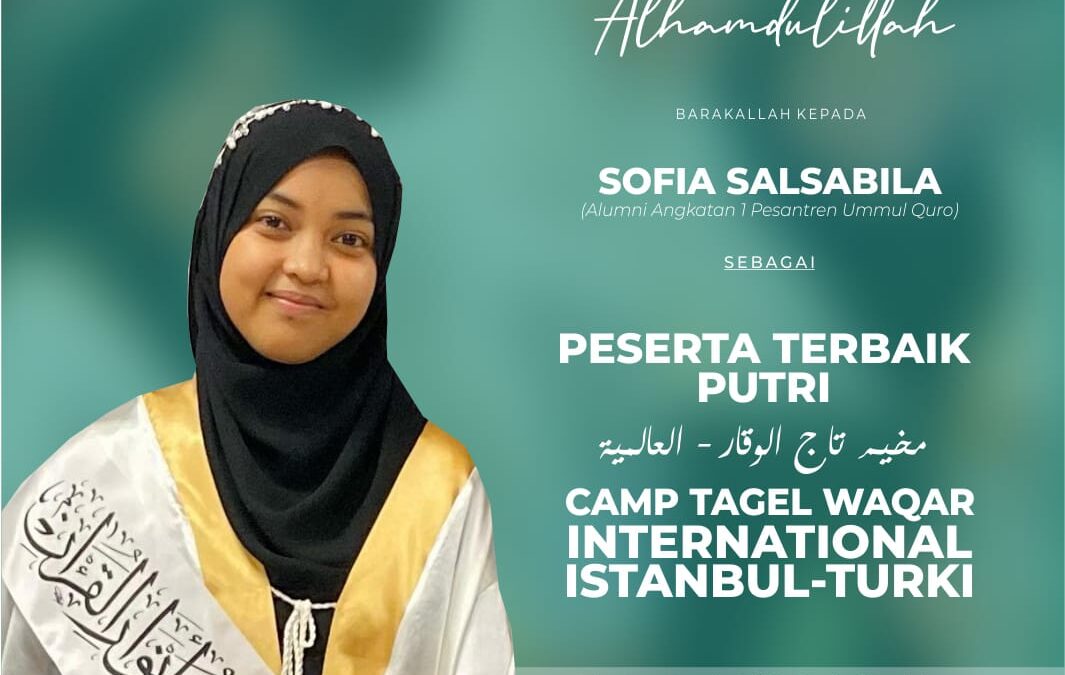 PESERTA TERBAIK PUTRI CAMP TAGEL WAQAR INTERNATIONAL TURKI