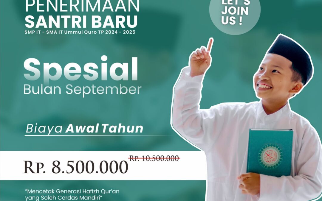 Spesial Pendaftar Bulan September 2023